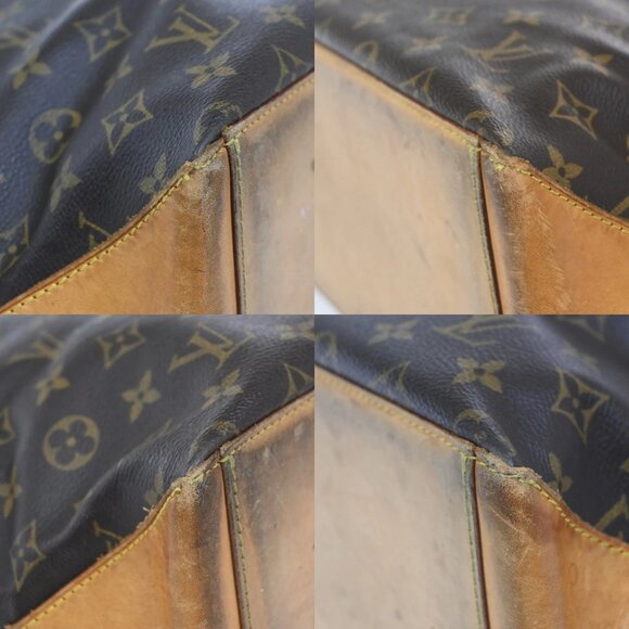 LOUIS VUITTON Cabas Mezzo Shoulder Bag Monogram Leather Brown M51151 82KB425 - Picture 7 of 15